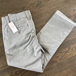 NWT! Gap boys gray chinos